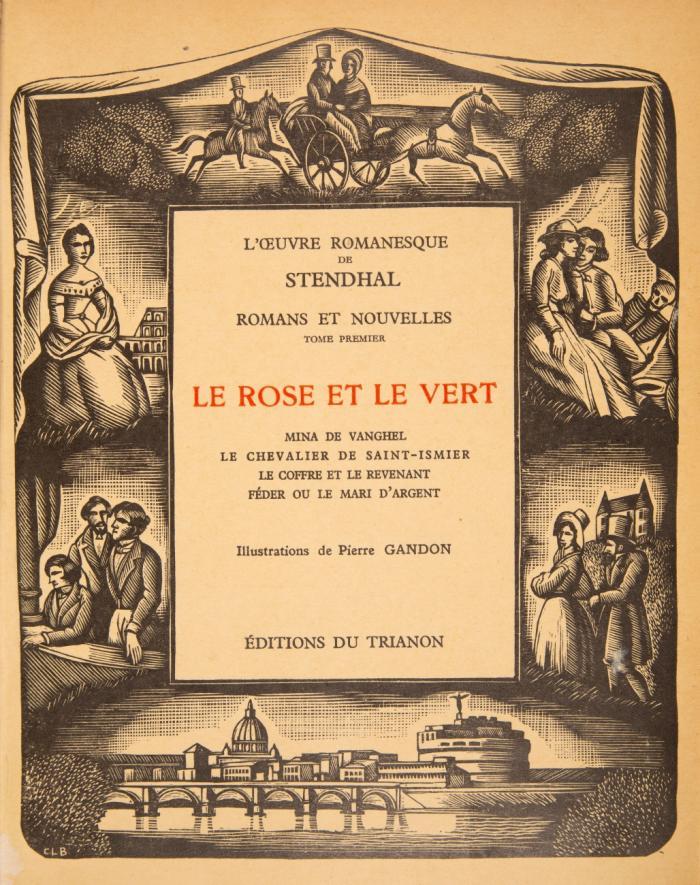 L'oeuvre romanesque. (Oevres complètes). Texte établi par Henri Martineau. 11 Bde.