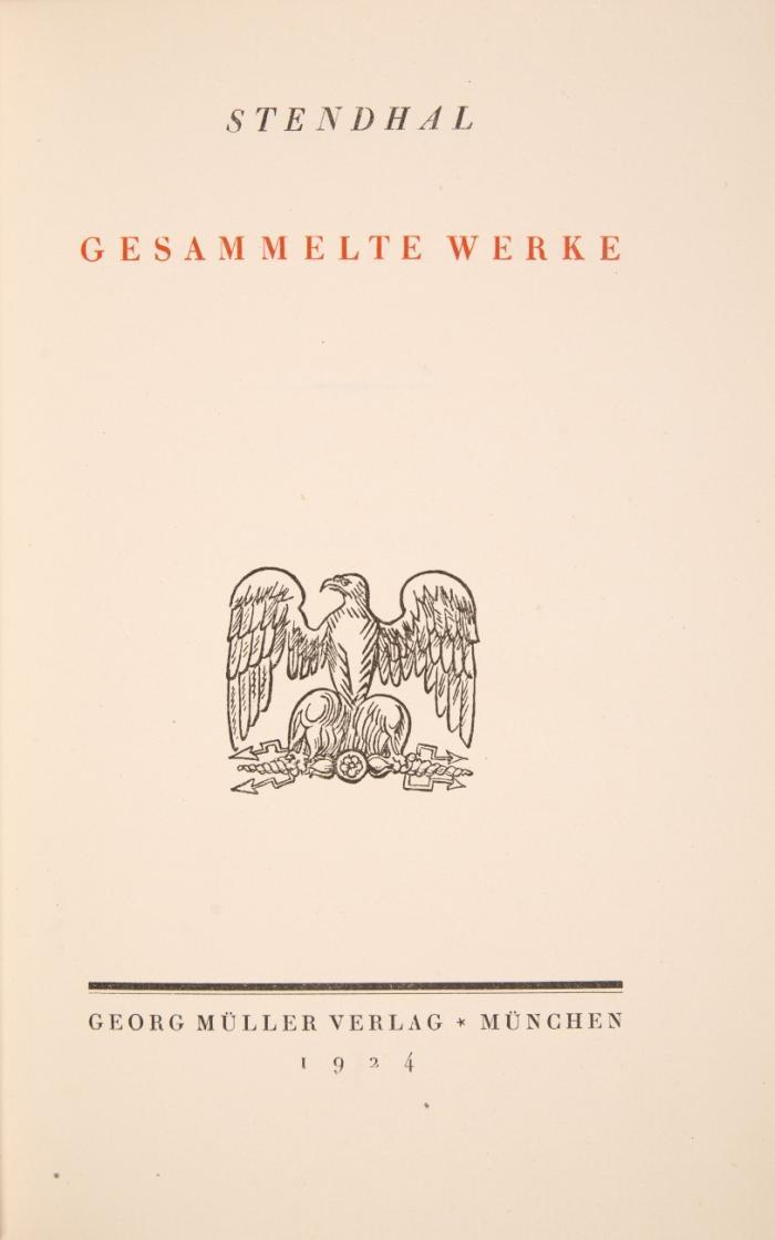 Gesammelte Werke. Hrsg. von Franz Blei und wilhelm Weigand. 15 Bde.
