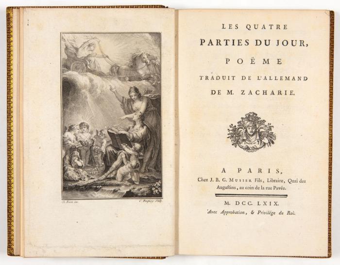 Les quatre parties du jour.