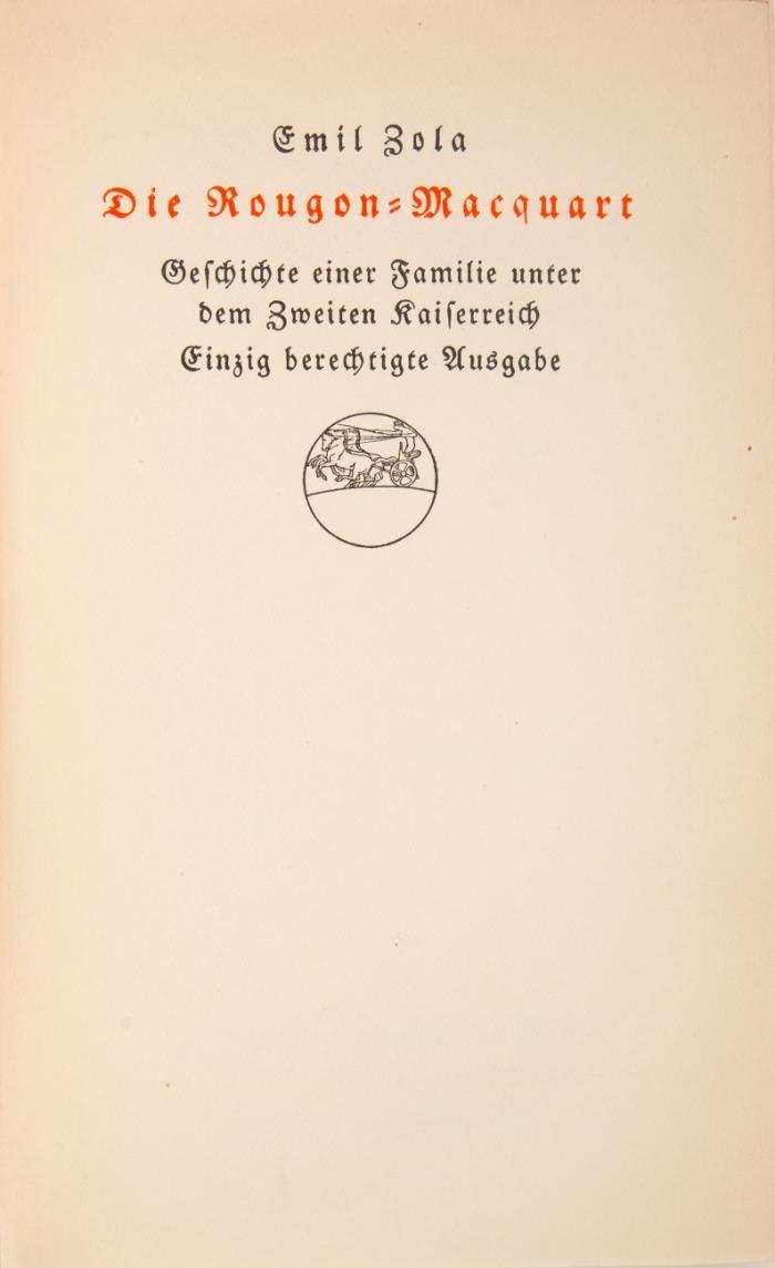 Die Rougon-Macquart. Geschichte einer Familie unter dem zweiten Kasiserreich. 20 Bde.