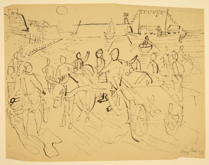 CETARA-STRAND 1942 / KARREN AM STRAND III./47 1947