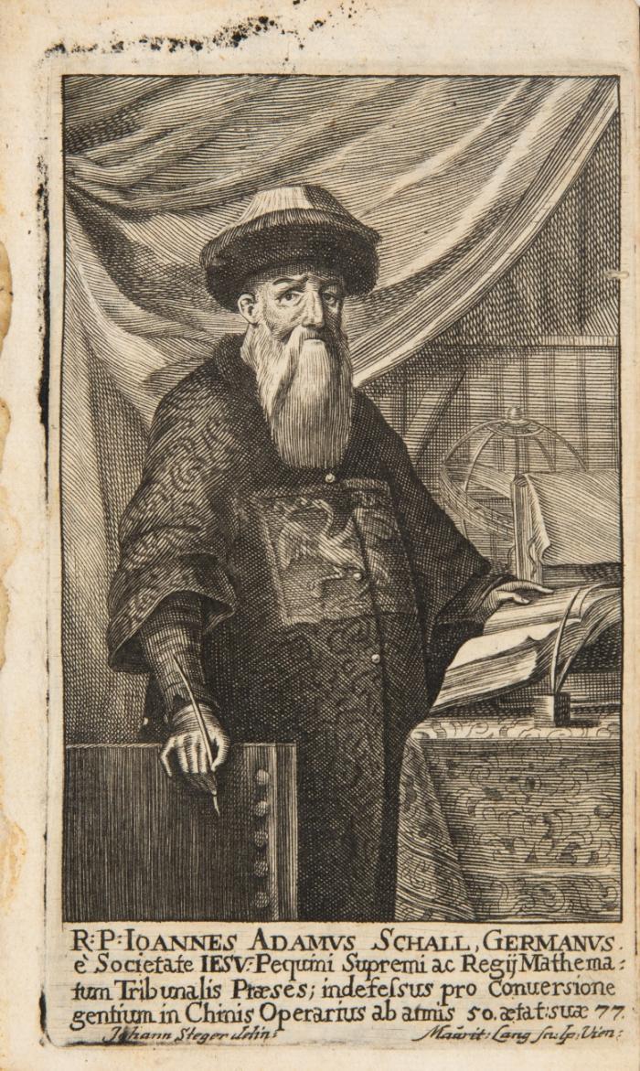 Historica narratio, de initio et progressu missionis Societatis Jesu apud Chinenses, ac praesertim in regia Pequinensi, ex litteris R. P. Joannis Adami Schall ex eadem societate ... collecta.