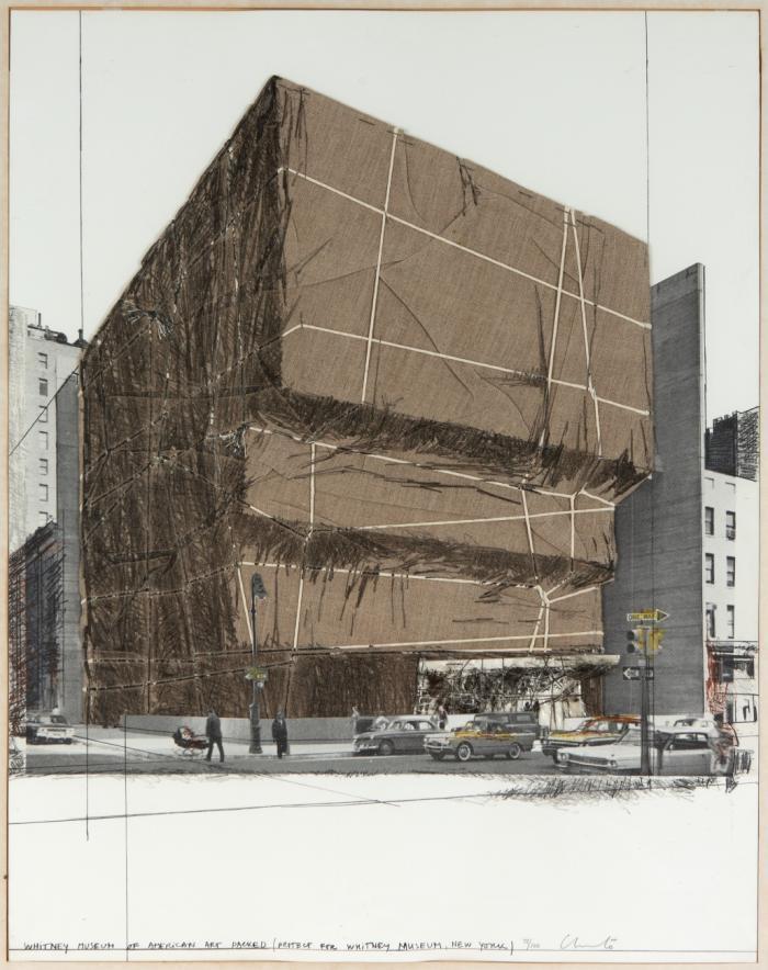 WHITNEY MUSEUM OF AMERICAN ART, PACKED (PROJECT FOR WHITNEY MUSEUM, NEW YORK)