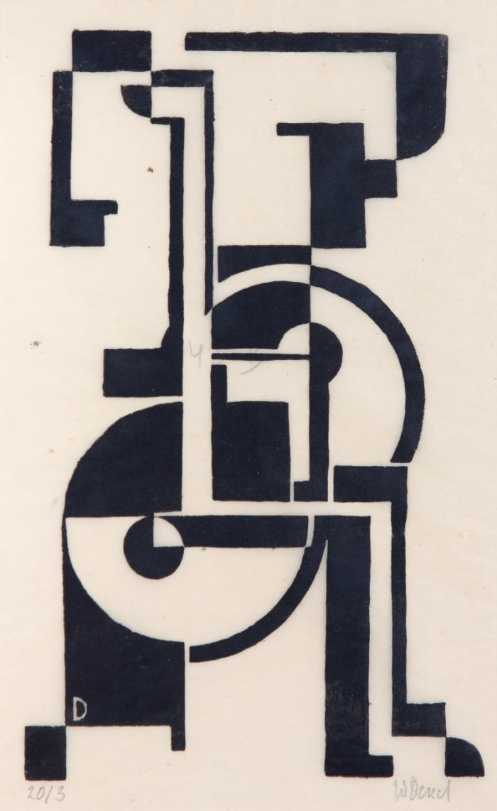 FIGURATION 1922 I (AUCH: KOMPOSITION 1922 I, MASCHINE)