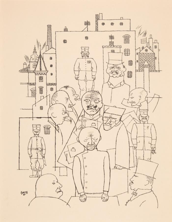 ER HAT HINDENBURG VERSPOTTET 1920 / VOR DEM TEE 1922 (AUS: ECCE HOMO)