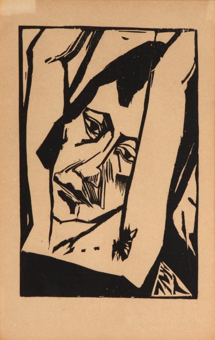 MÄDCHENKOPF 1913 (AUS: GENIUS 1920) / BEI GENT 1916 (AUS: DER BILDERMANN)