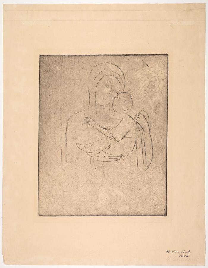 Madonna (nach Cimabue)