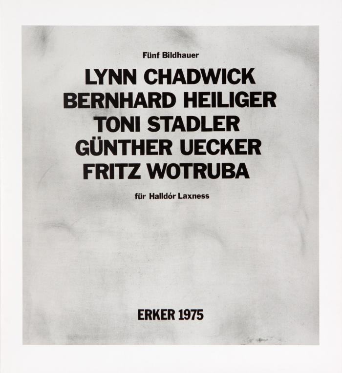 FÜNF BILDHAUER