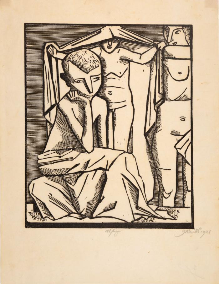 ABSAGE 1926 / ALTE FRAU AM FENSTER 1965 / JACOB RINGT MIT DEM ENGEL 1968