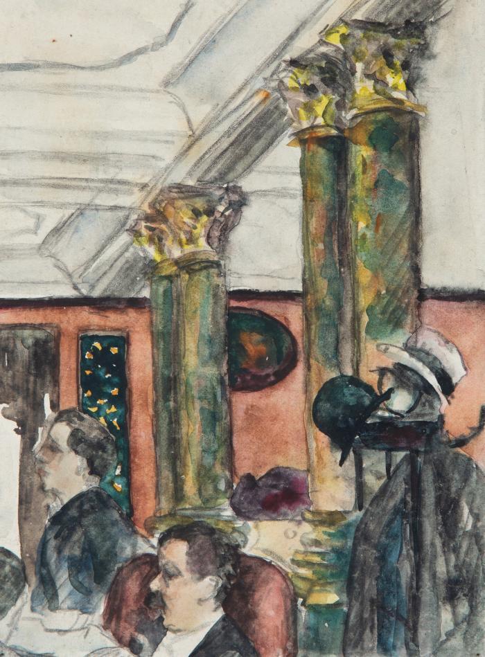 Sammlung Cafeszenen, Atelierszene u.a.