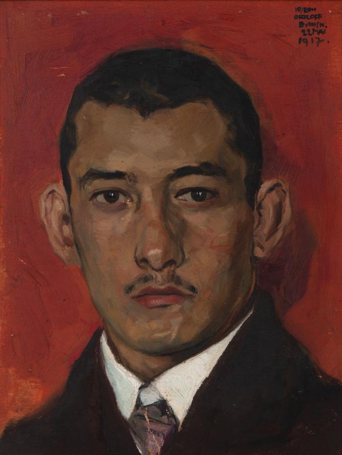 Porträt (Oskar Kokoschka?)