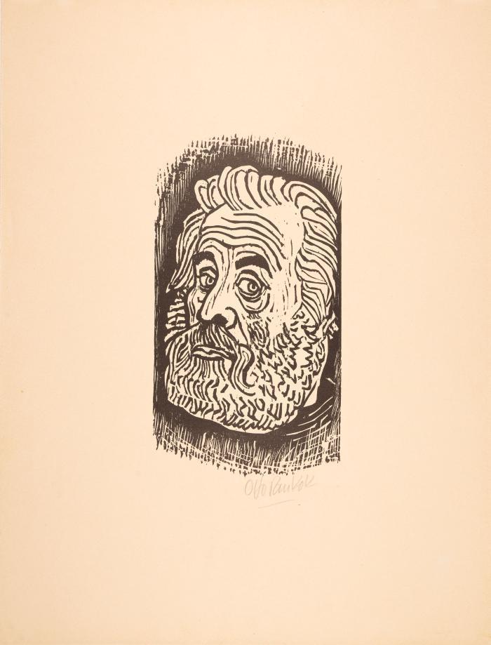 Selbst 1947 / Krähender Hahn