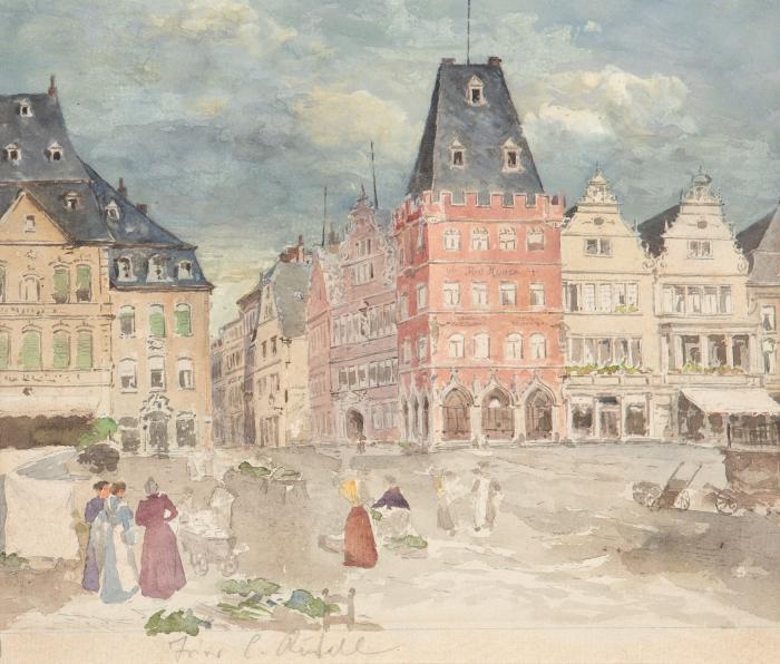 Sammlung von 13 Ansichten (Ortschaften und Landschaften)