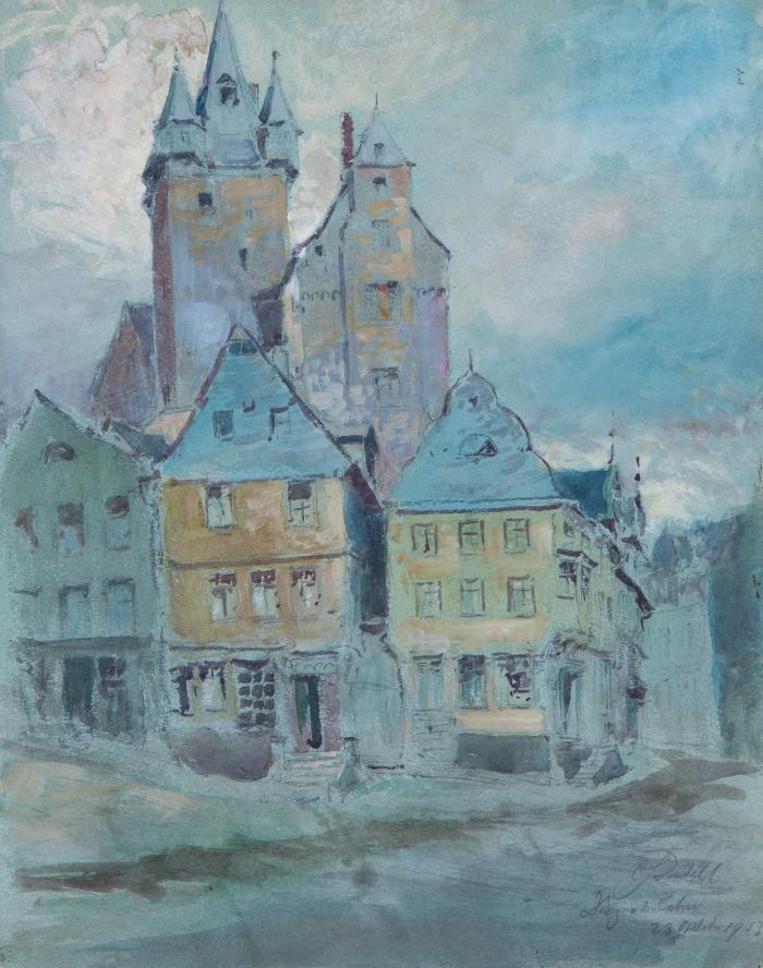 Sammlung von 10 Ansichten (Ortschaften und Landschaften)