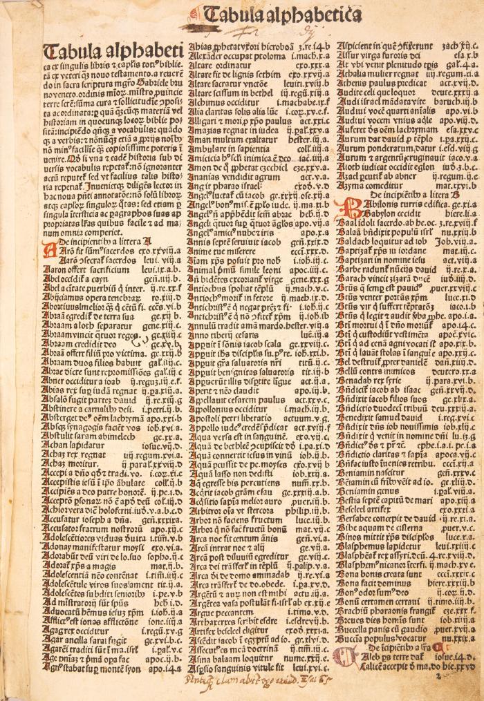 Biblia latina.