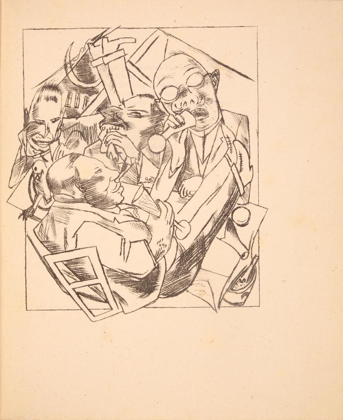 MAX BECKMANN
LILI VON BRAUNBEHRENS: Stadtnacht.