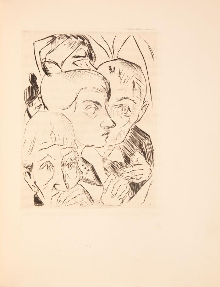 MAX BECKMANN
KASIMIR EDSCHMID: Die Fürstin.