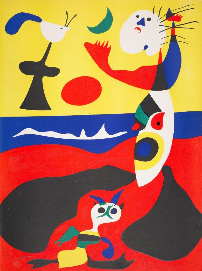 MARC CHAGALL
Verve Vol. I, N° 3.