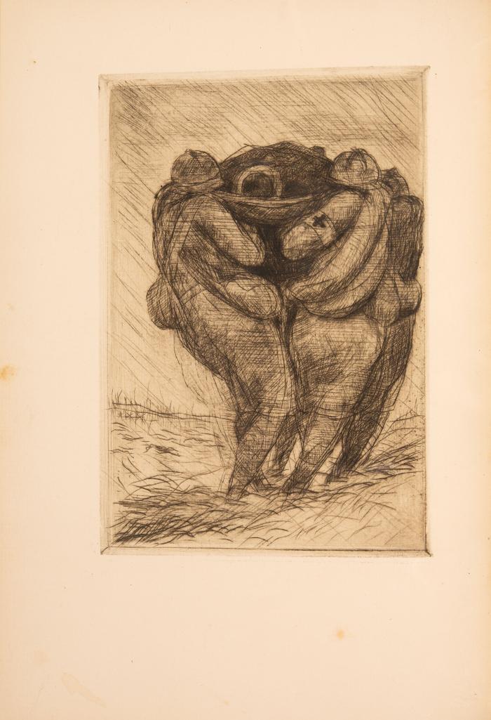 ANDRÉ DUNOYER DE SEGONZAC
DORGELÈS (ROLAND LÉCAVELÉ): Les croix de bois. - La boule de gui. - Le cabaret de la belle femme. 3 Bde.