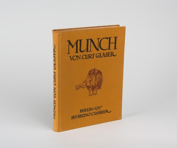 EDVARD MUNCH
CURT GLASER: Eduard Munch.