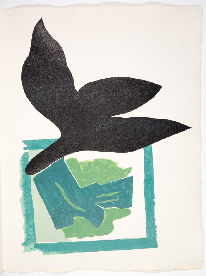 GEORGES BRAQUE
GUILLAUME APOLLINAIRE: Si je mourais là-bas.