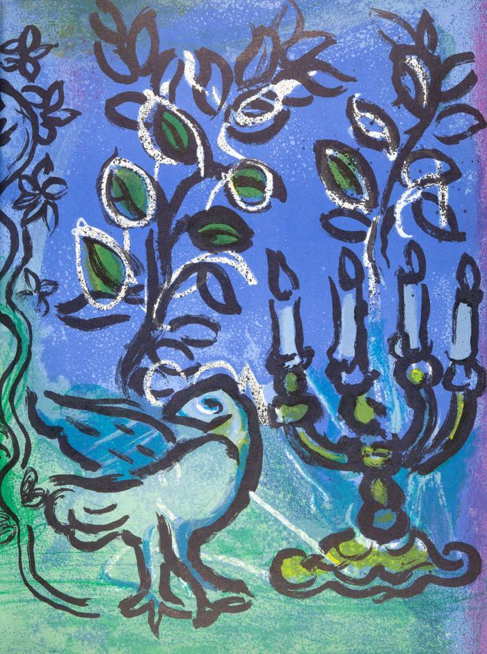 M. Chagall, Glasmalereien für Jerusalem. Monte Carlo 1962.