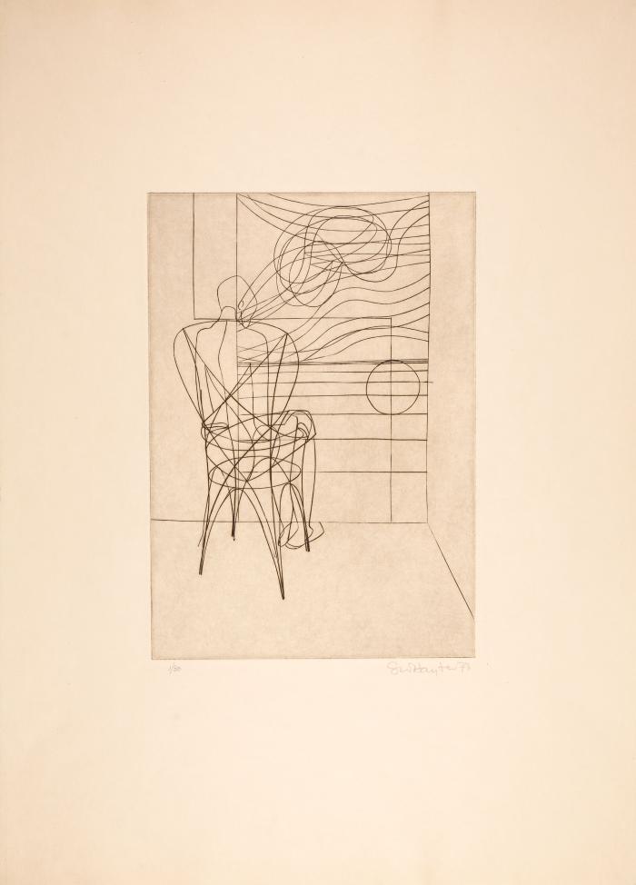 STANLEY WILLIAM HAYTER
SAMUEL BECKETT: Still.