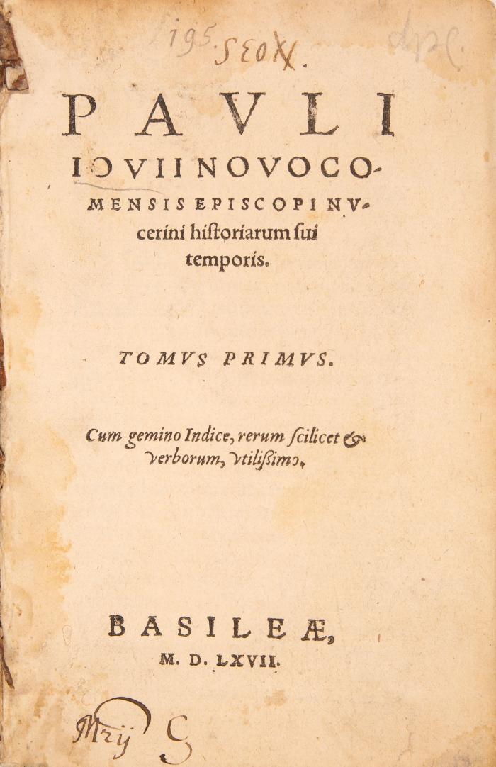 Historiarum sui temporis. 2 Bde.