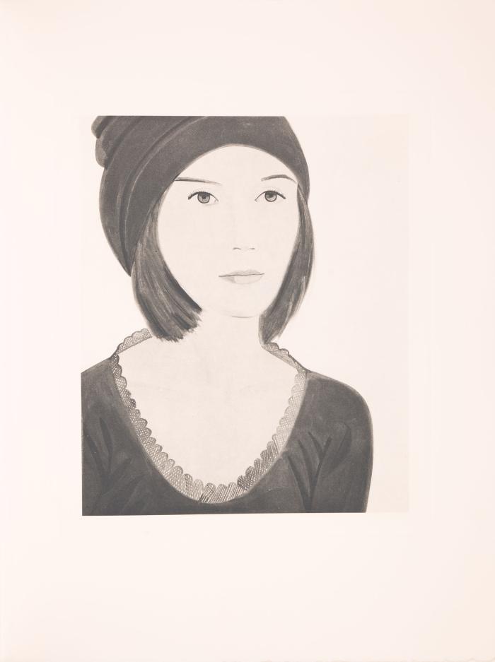 ALEX KATZ
Six female portraits.