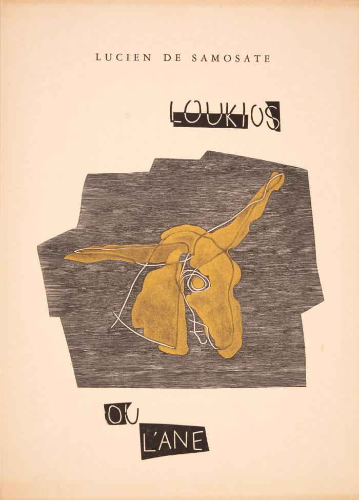 HENRI LAURENS
LUKIAN VON SAMOSATA: Loukios ou l'ane.
