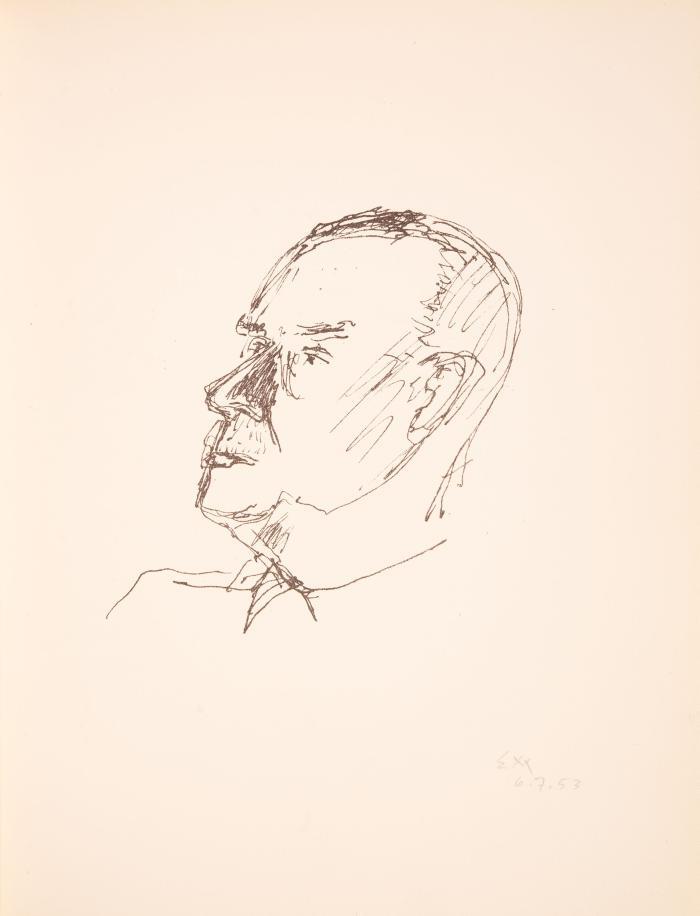 THOMAS MANN
Die Betrogene. Faksimile-Ausgabe der Urschrift in Kupfertiefdruck.