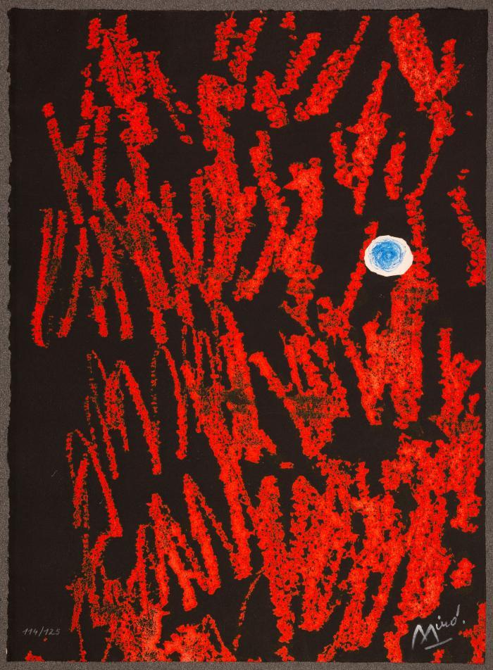 JOAN MIRÓ
ALAIN JOUFFROY: Liberté des libertés. Dessins de Miró.