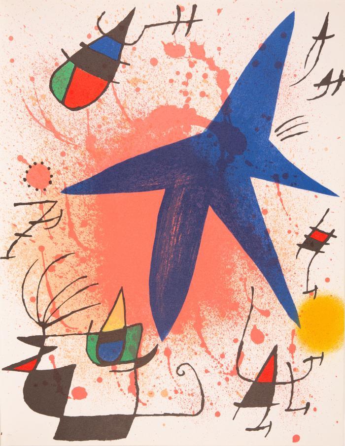 JOAN MIRÓ
FERNAND MOURLOT: Joan Miró Der Lithograph. (Deutsche Ausgabe). 6 Bde.