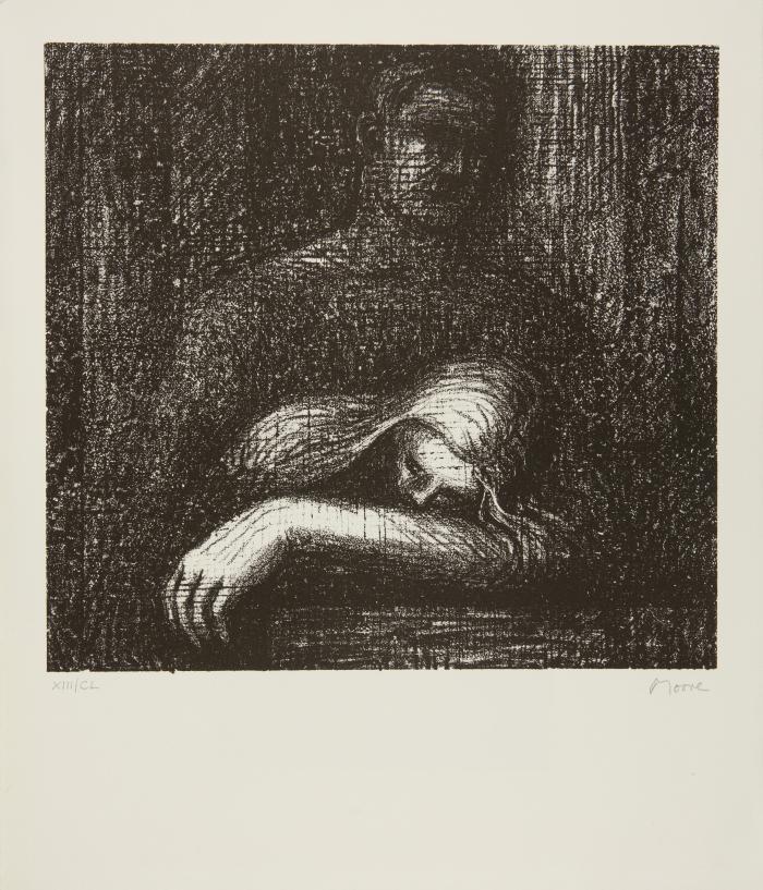 HENRY MOORE
WYSTAN HUGH AUDEN: Selection from poems by Auden.