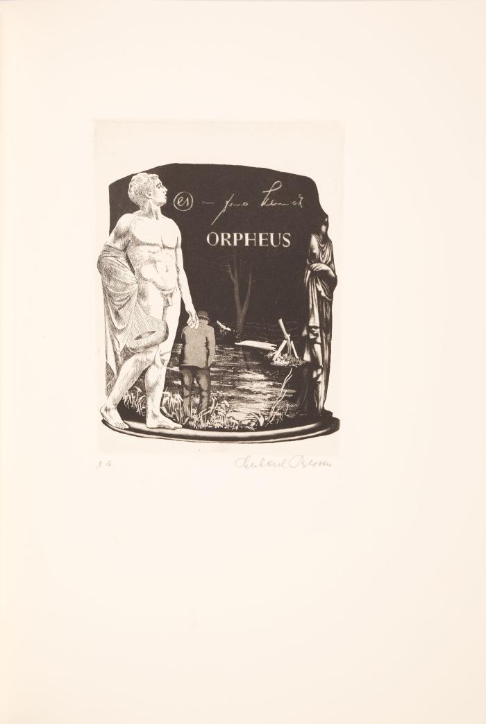 EBERHARD SCHLOTTER
ARNO SCHMIDT: Orpheus. Frankfurt a. M., Berlin, Wien: Ullstein bzw. Propyläen Vlg. 1974.
