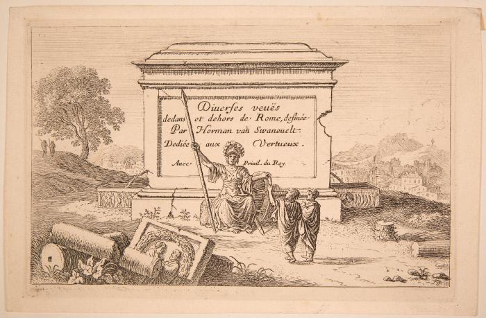 Diverses veuës dedans et dehors de Rome