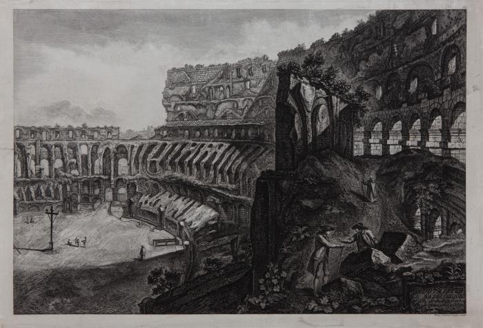 Veduta interna del Colosseo