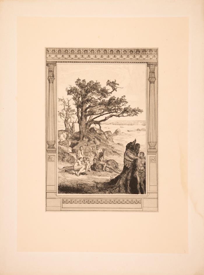 Radierungen zu Apulejus' Märchen Amor und Psyche. Mappe I (Opus Va).
