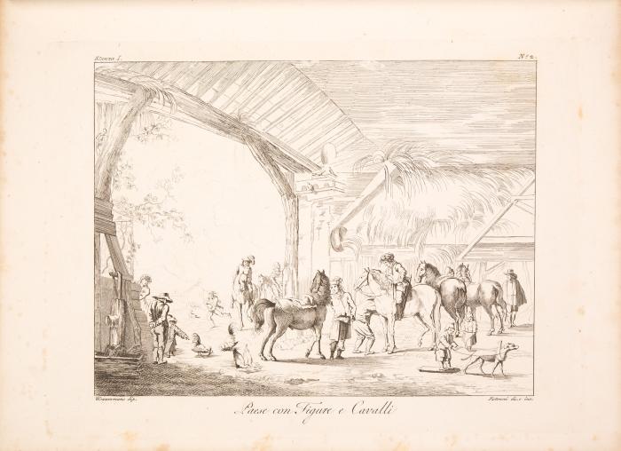 Choix de gravures à l'eau forte, d'après les peintures originales et les marbres de la Galerie de Lucien Bonaparte.