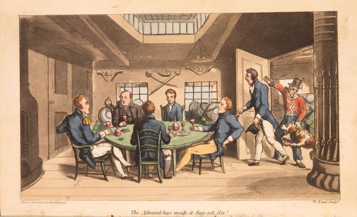 The adventures of Johnny Newcome in the navy; a poem in four cantos. With plates by Rowlandson, from the author's designs.