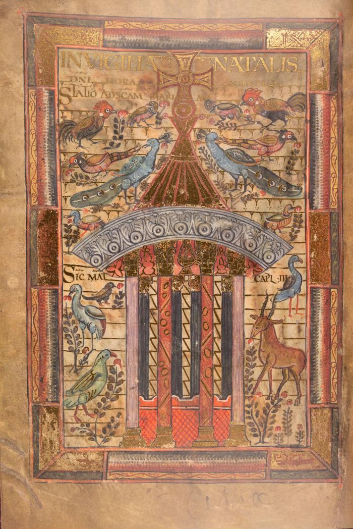 Das Godescalc-Evangelistar. Faksimile der Bilderhandschrift der Bibliothèque nationale de France in Paris. Ms. Nouv. Acq. Lat.1203. Faksimile und Kommentar in 2 Bdn.