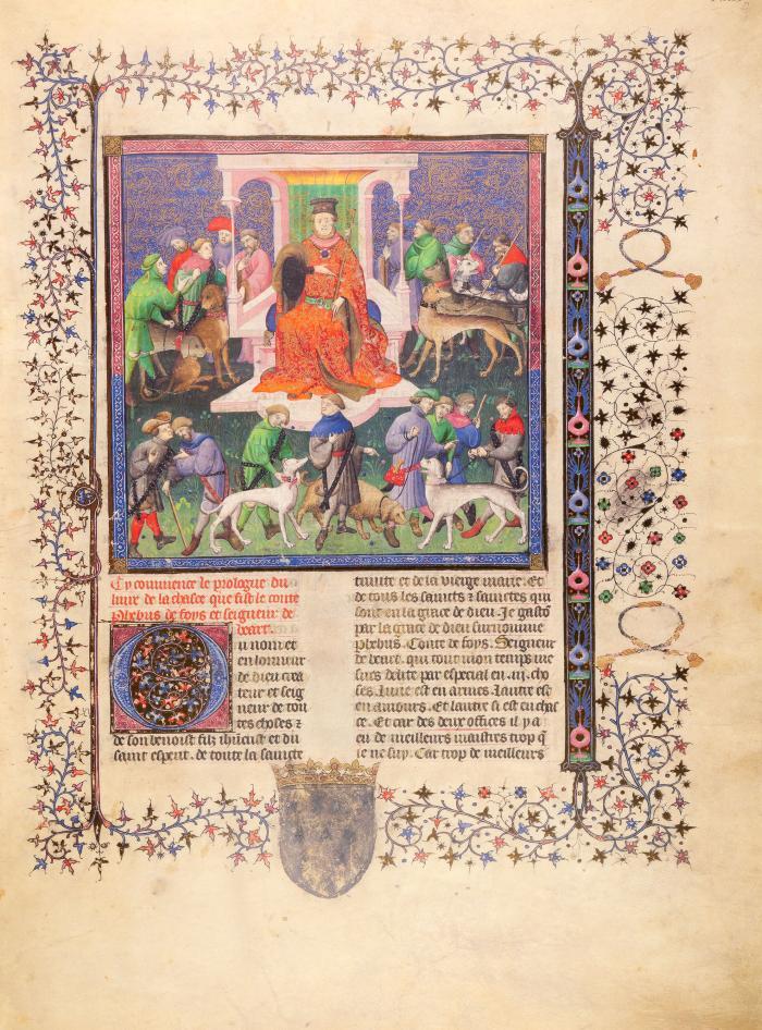 Gaston Phoebus, Das Buch der Jagd. Faksimile und 2 Kommentarbände in 3 Bdn. Luzern 2005. - Ex. 14/980.
