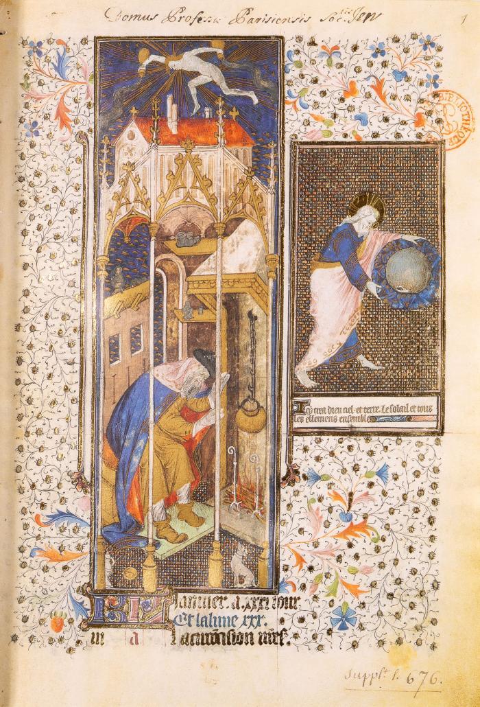 Grandes horas de Rohan. Faksimile der Handschrift Lat. 9471 der Bibliothèque Nationale de France.