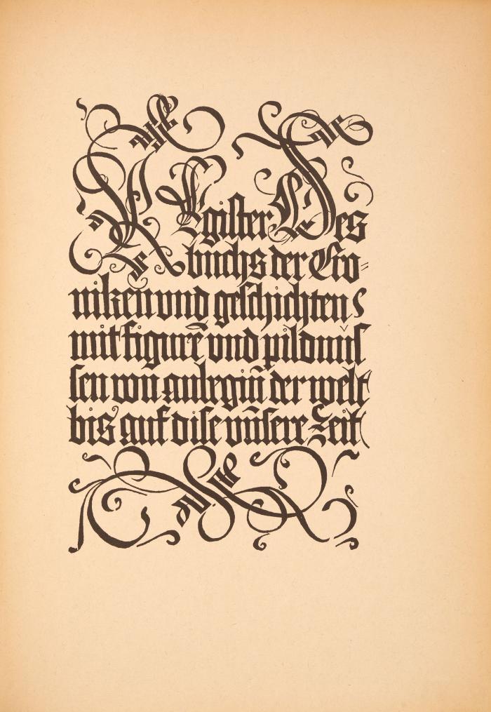 Schedel, Hartmann: Buch der Chroniken und Geschichten. Faksimile der Ausgabe Nürnberg 1493.