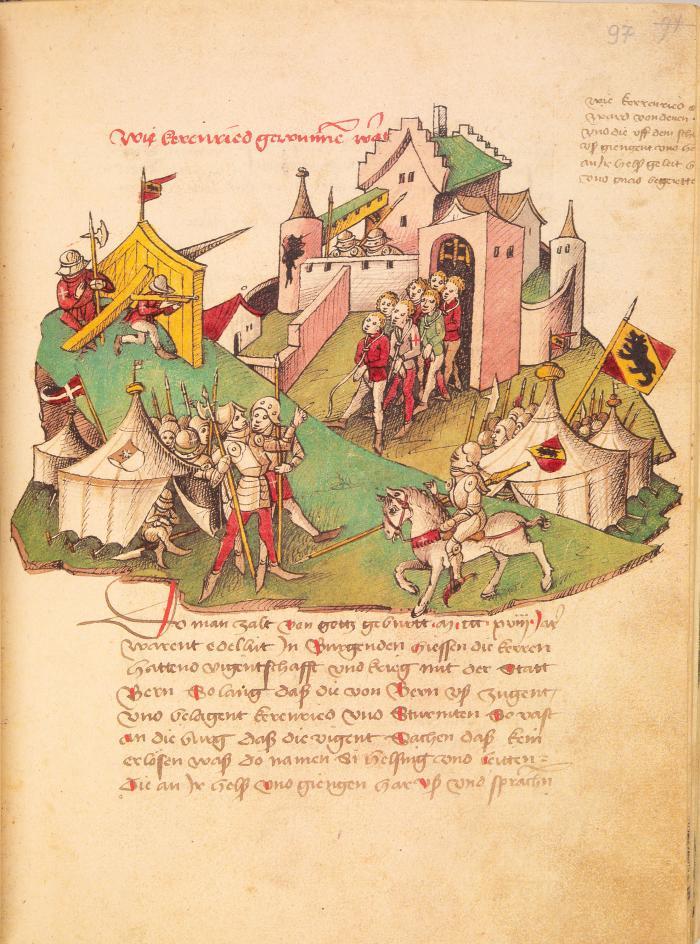 Tschachtlans Bilderchronik. Ms. A 120 der Zentralbibliothek Zürich. Faksimile, Kommentar und Abbildungsverzeichnis. 3 Bde.