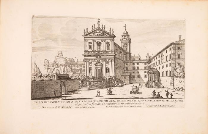 Il nuovo teatro delle farbriche et edificii in prospettiva di Roma moderna. 3 Tle. in 1 Bd.