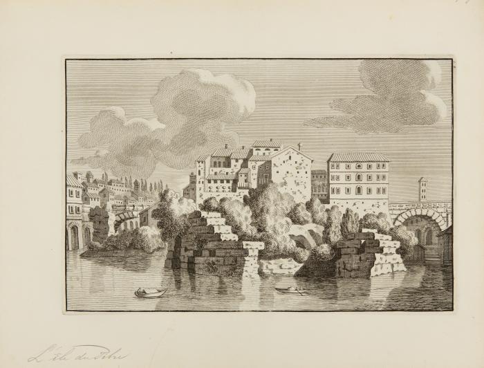 Rom. - Overbeek, Bonaventura van: Les restes de l'ancienne Rome. 3 Bde.