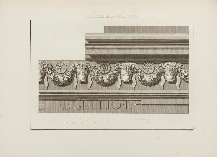 Raccolta delle più insigni fabriche di Roma antica e sue adjacenze. Lief. 1-3 (von 7) in 1 Bd.