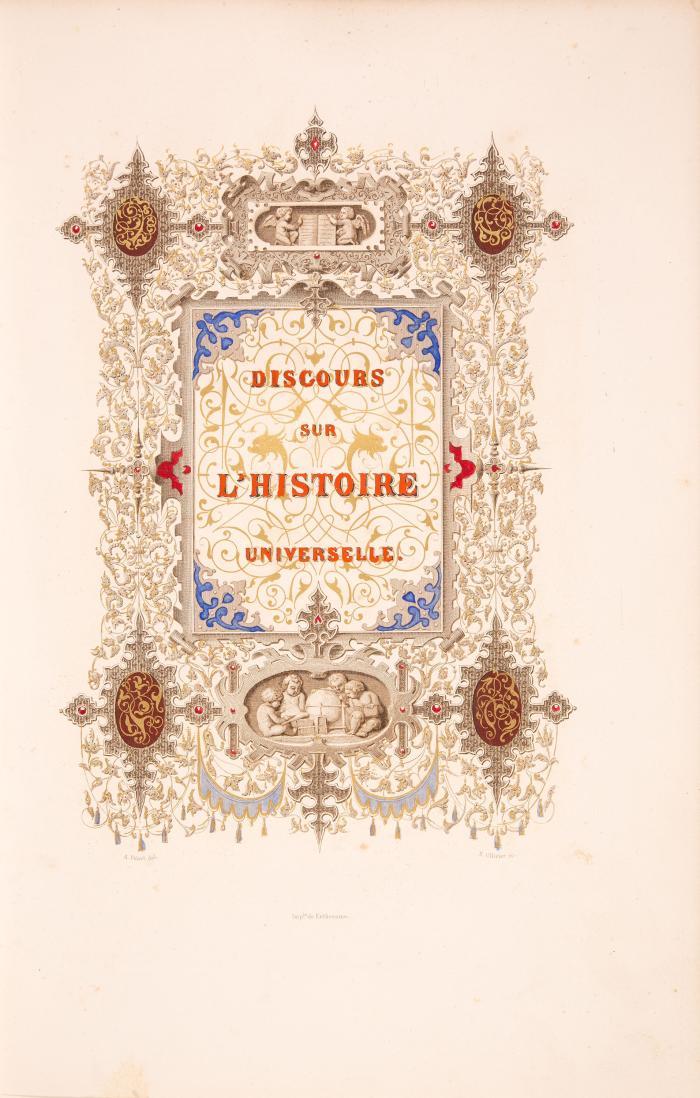 Discours sur l'histoire universelle. Précédé d'une notice littéraire.
