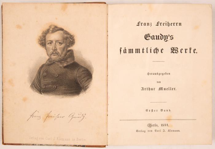 Sämmtliche Werke. Hrsg. v. Arthur Mueller. 24 Bde in 8.